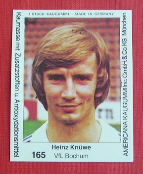 Heinz Knuwe - Nr. 165 - VfL Bochum